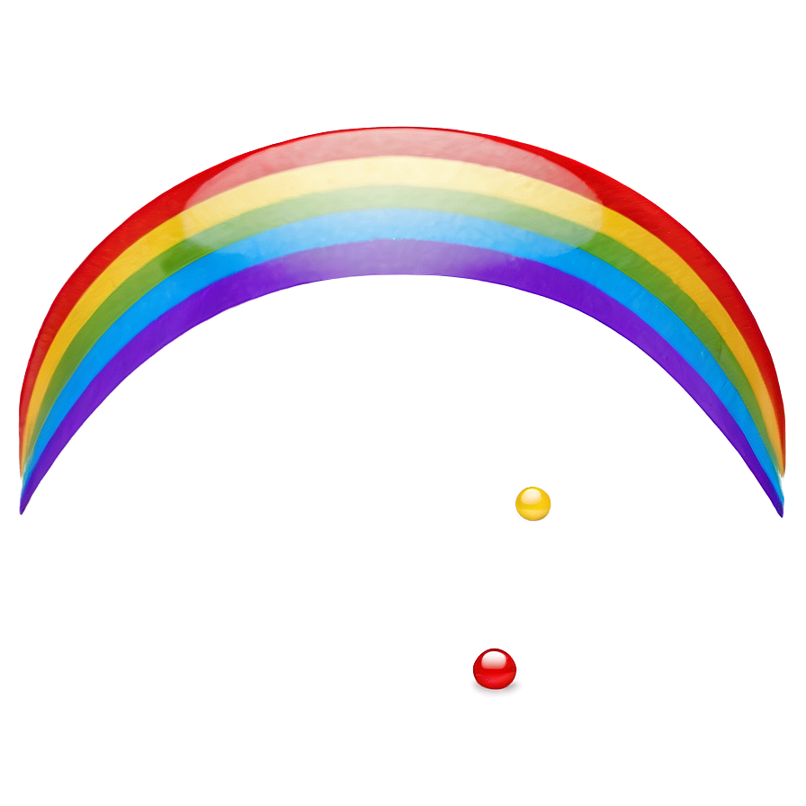 Rainbow Emoji B PNG Image