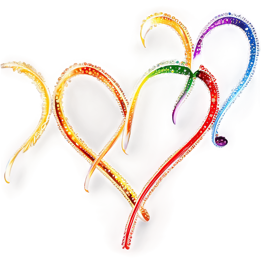 Rainbow Heart Clipart Diversity Png Sph PNG Image