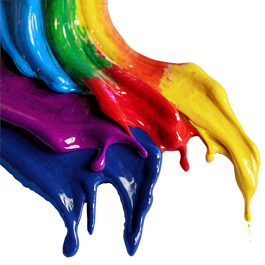 Rainbow Paint Stroke Png 04292024 PNG Image