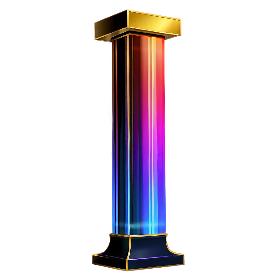 Rainbow Pillar Png 31 PNG Image