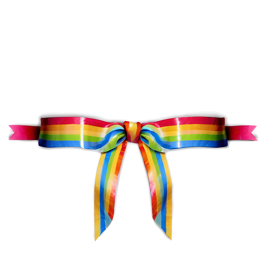 Rainbow Ribbon Arc Png 06242024 PNG Image