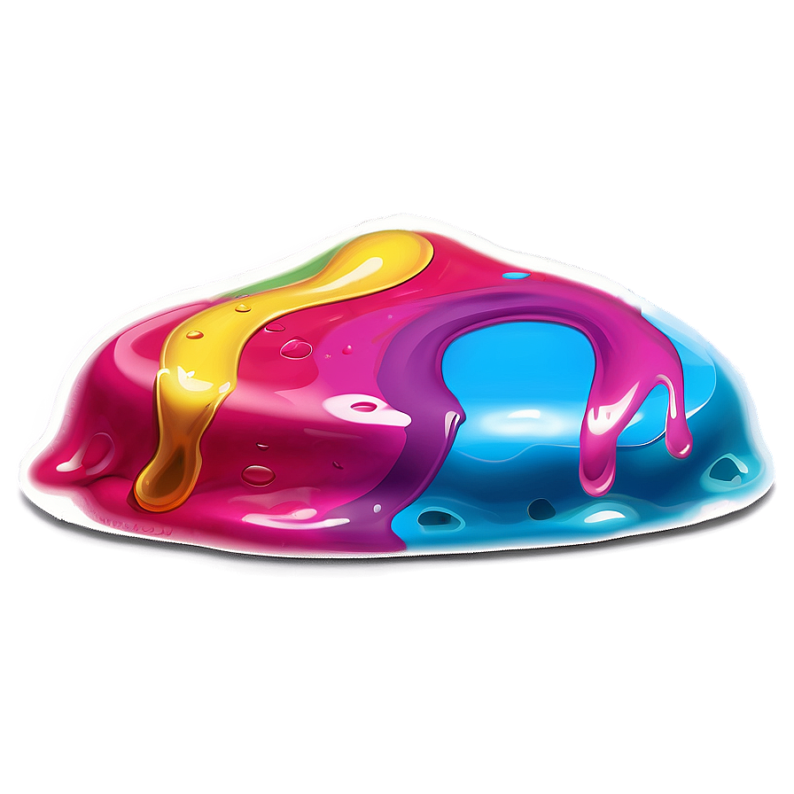 Rainbow Slime Mix Png Ond32 PNG Image