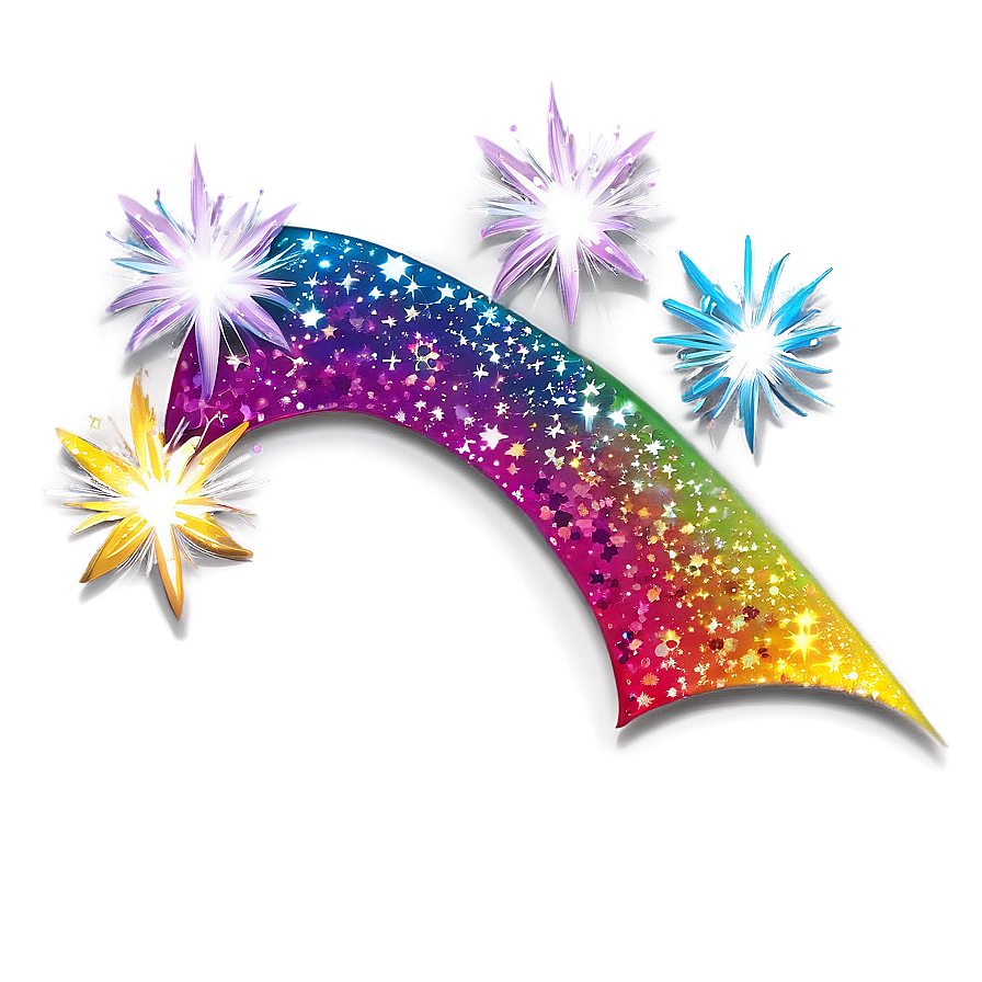 Rainbow Sparkles Png Kqg PNG Image