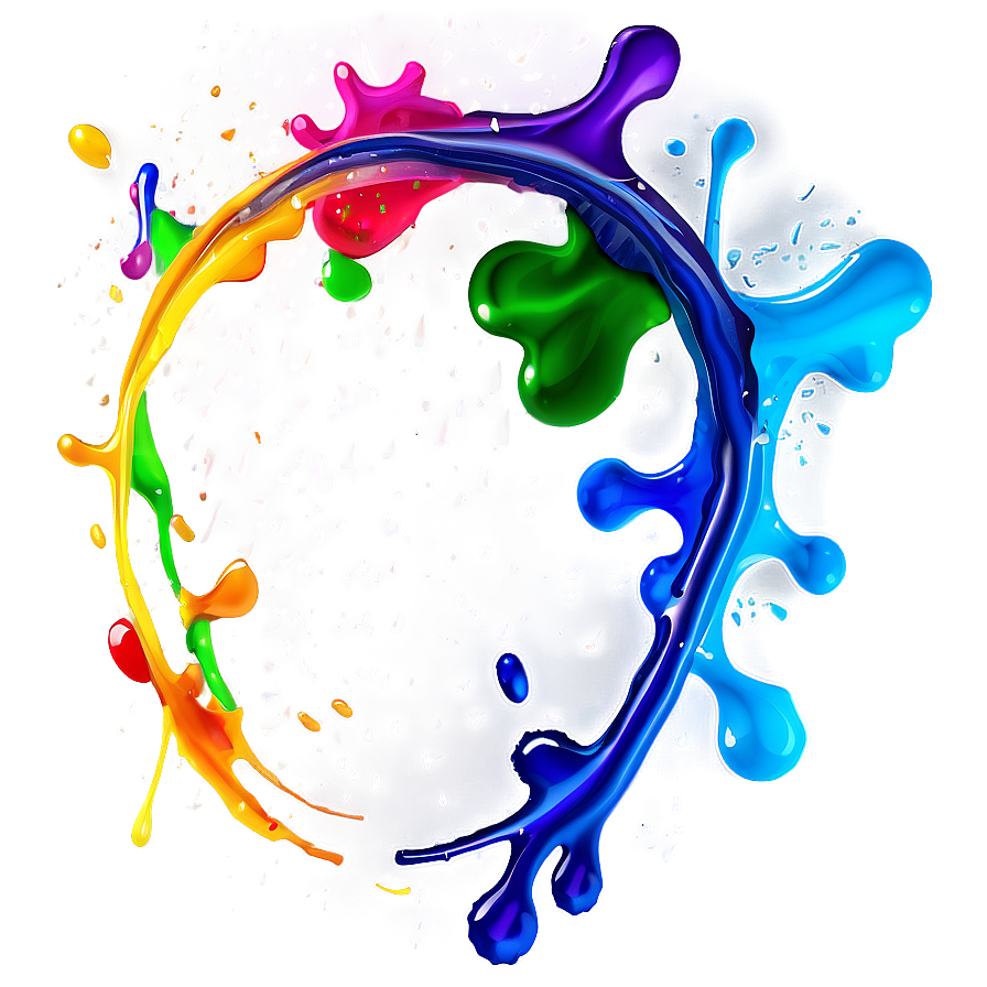 Rainbow Splash Png Wrs97 PNG Image