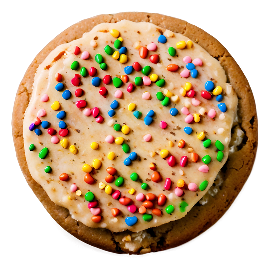 Rainbow Sprinkle Cookies Png Sbx PNG Image