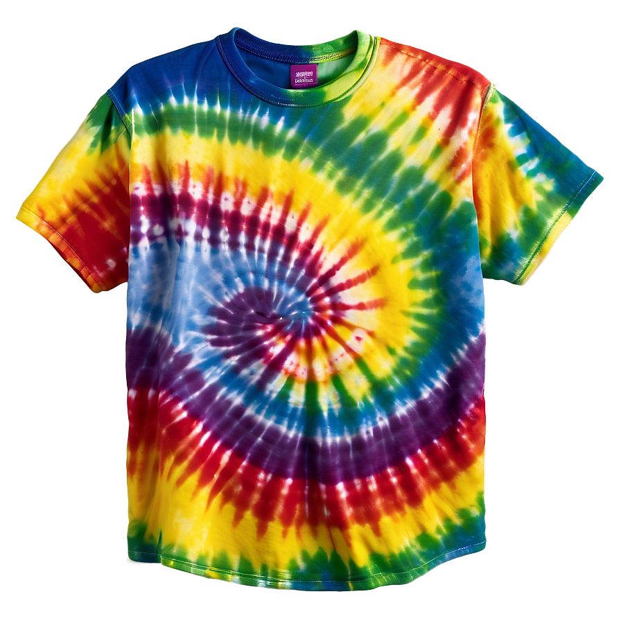 Rainbow Tie Dye Shirt Png Gaw60 PNG Image