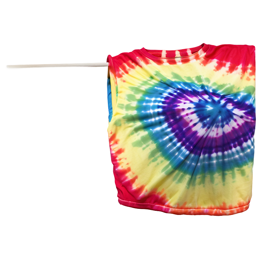 Rainbow Tie Dye Shirt Png Vhd88 PNG Image