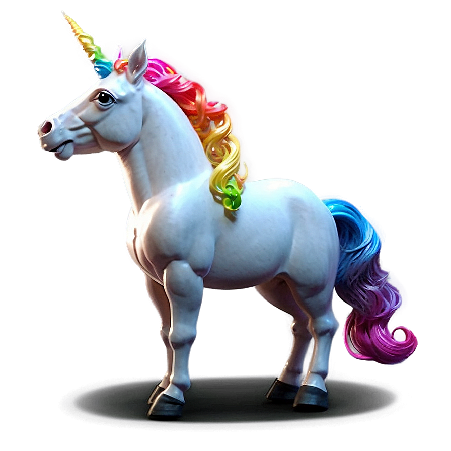 Rainbow Unicorn Png Pbq6 PNG Image