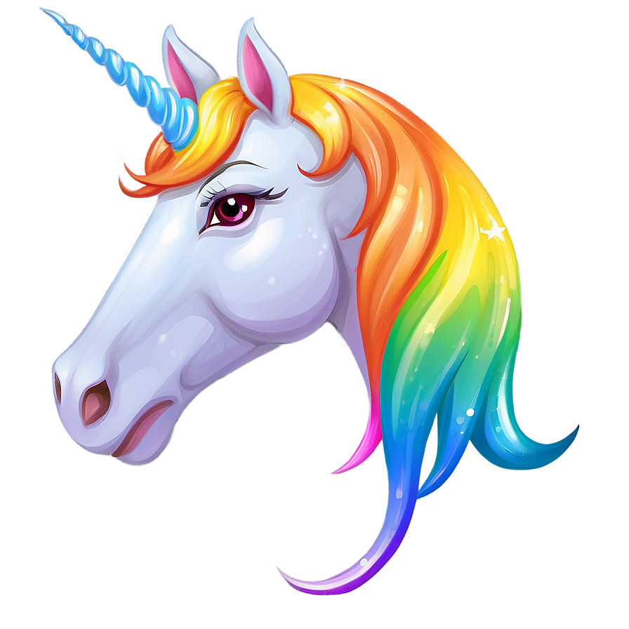 Rainbow Unicorn Theme Png Lna PNG Image