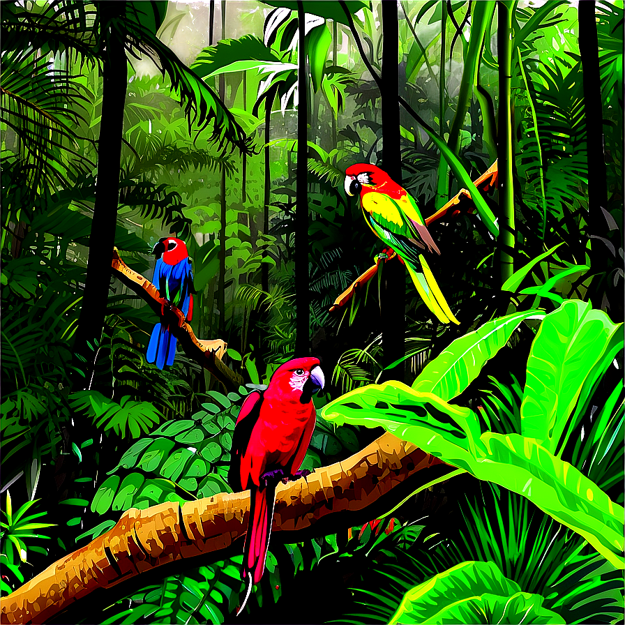 Rainforest Adventure Png Phu67 PNG Image