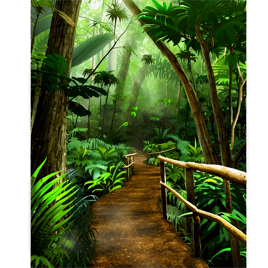 Rainforest Footpath Png 19 PNG Image