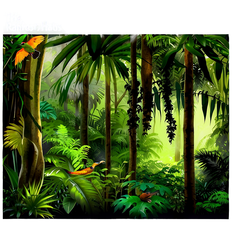 Rainforest Habitat Png 42 PNG Image