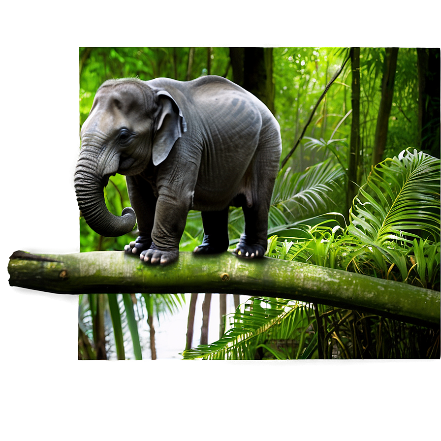 Rainforest Layers And Wildlife Png 91 PNG Image