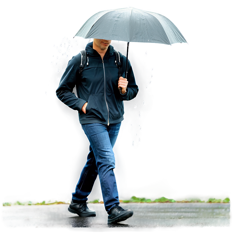 Rainy Walk Png Nnf PNG Image