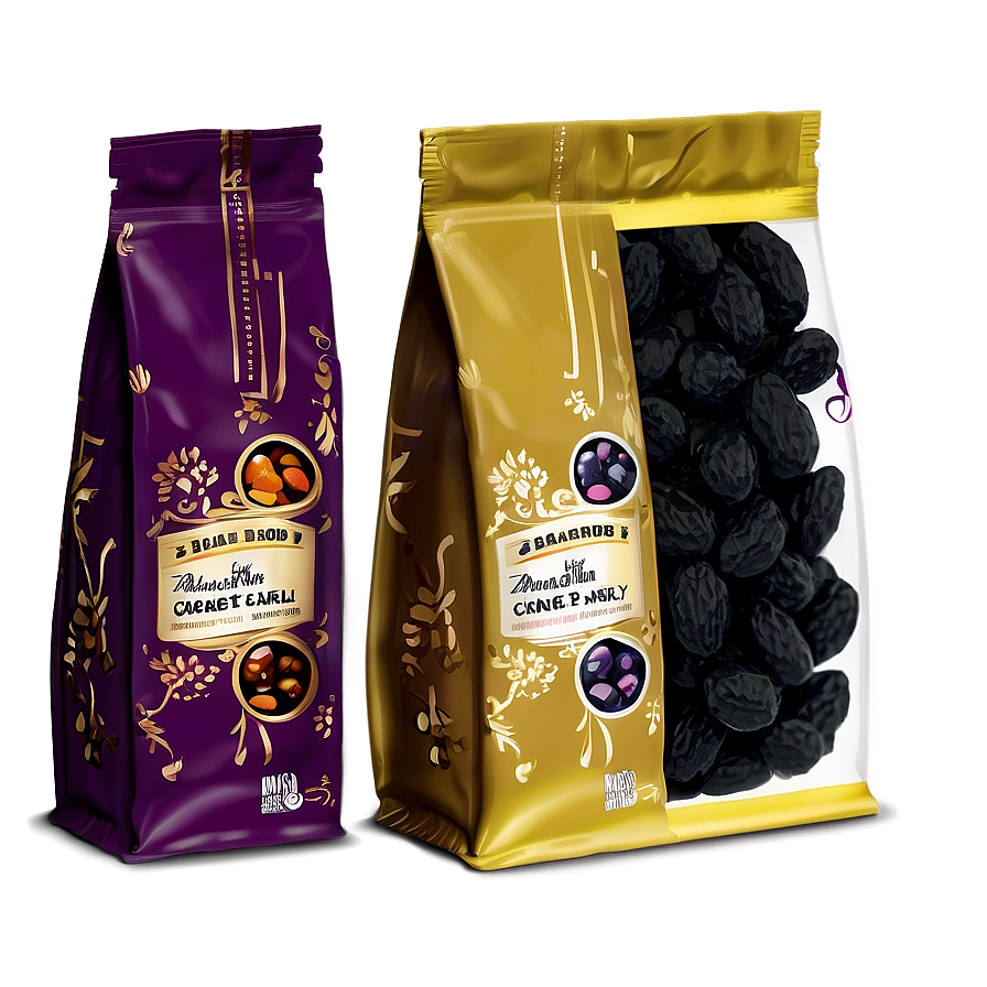 Raisins Packaging Idea Png 6 PNG Image