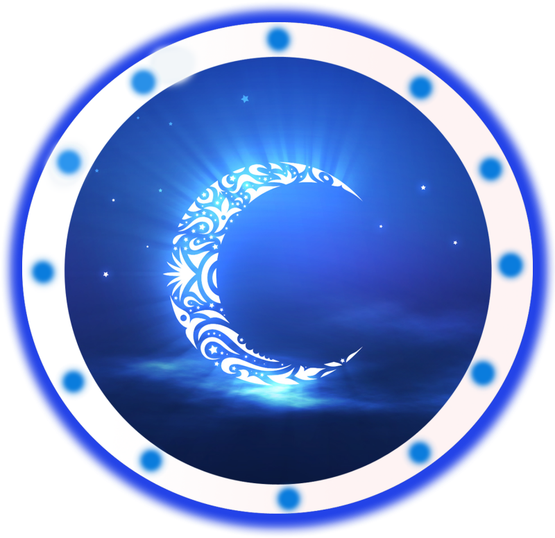 Ramadan Crescent Moon Graphic PNG Image