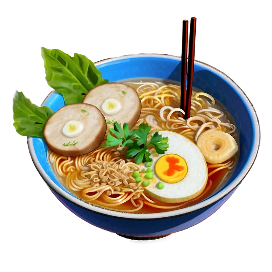 Ramen In Broth Png 8 PNG Image