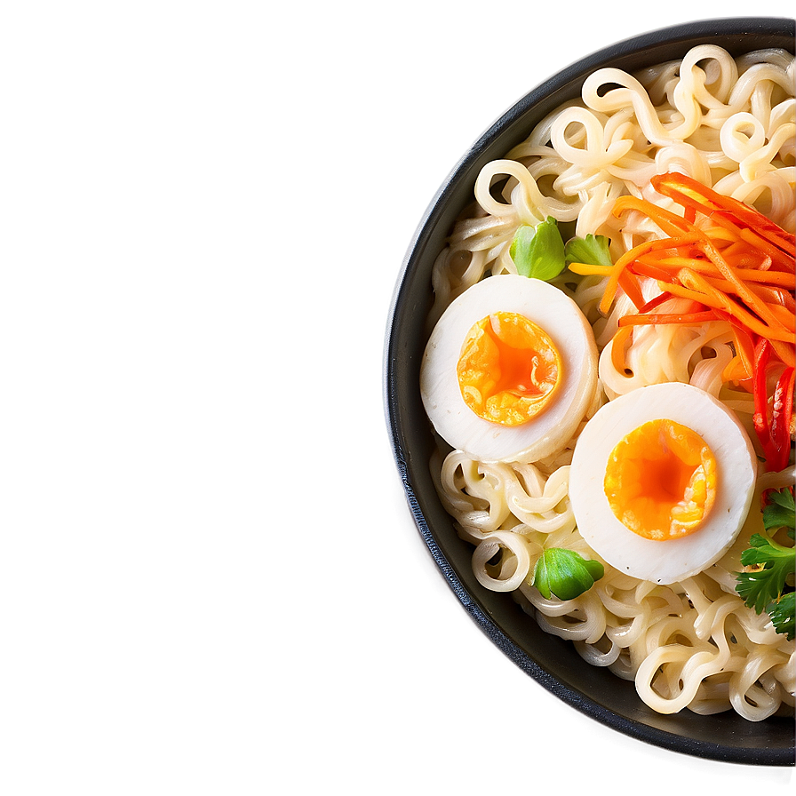 Ramen Noodle Garnishes Png Xen PNG Image