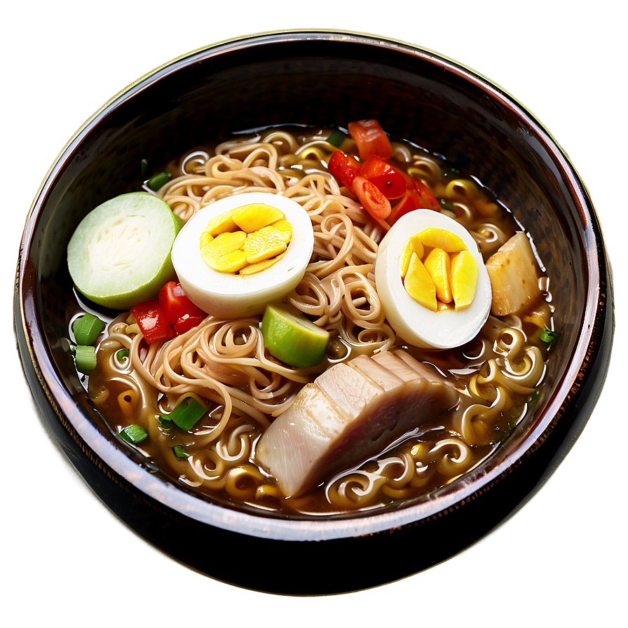 Ramen Noodles Feast Png Sfv30 PNG Image