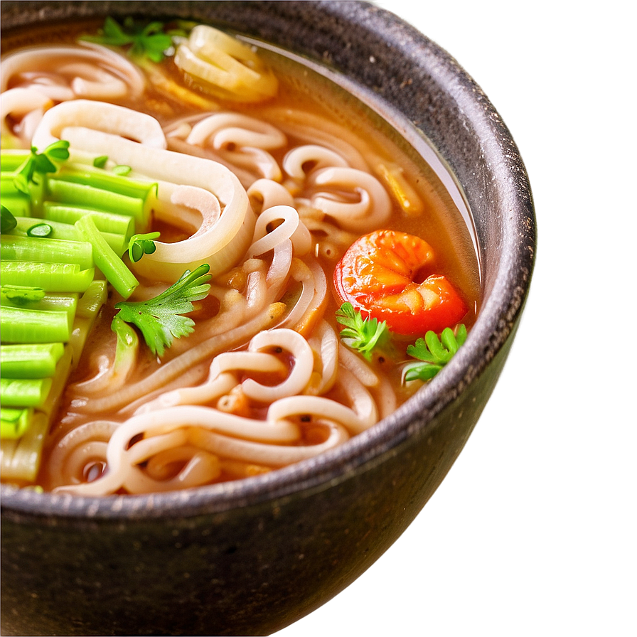 Ramen Noodles In Rich Broth Png Upf88 PNG Image