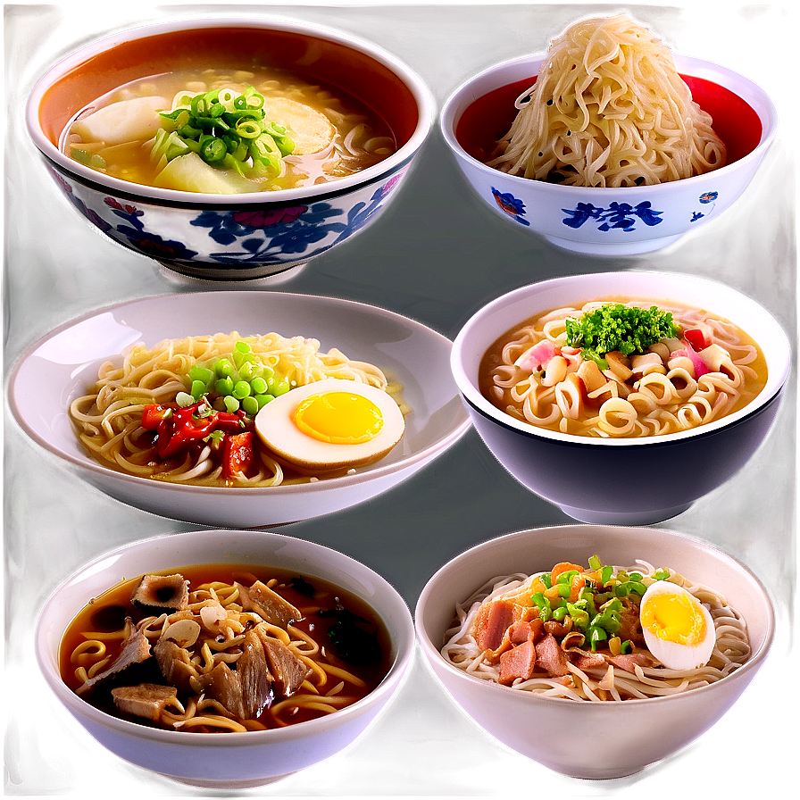 Ramen Toppings Galore Png 05242024 PNG Image