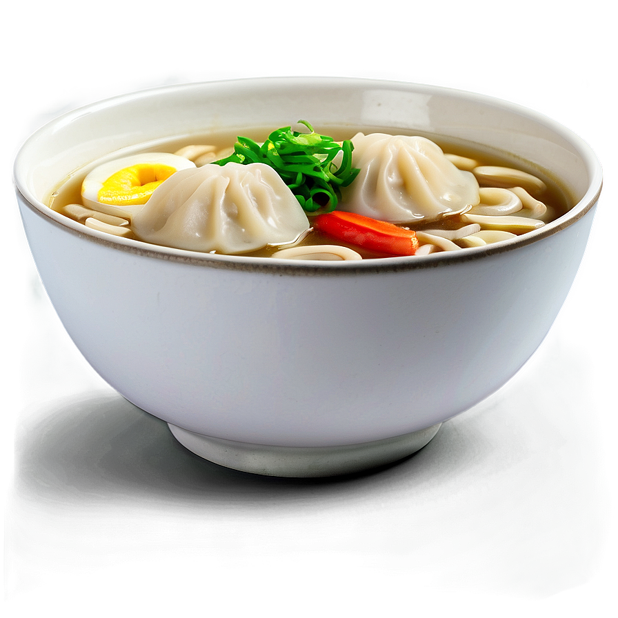 Ramen With Dumplings Png Hkg99 PNG Image