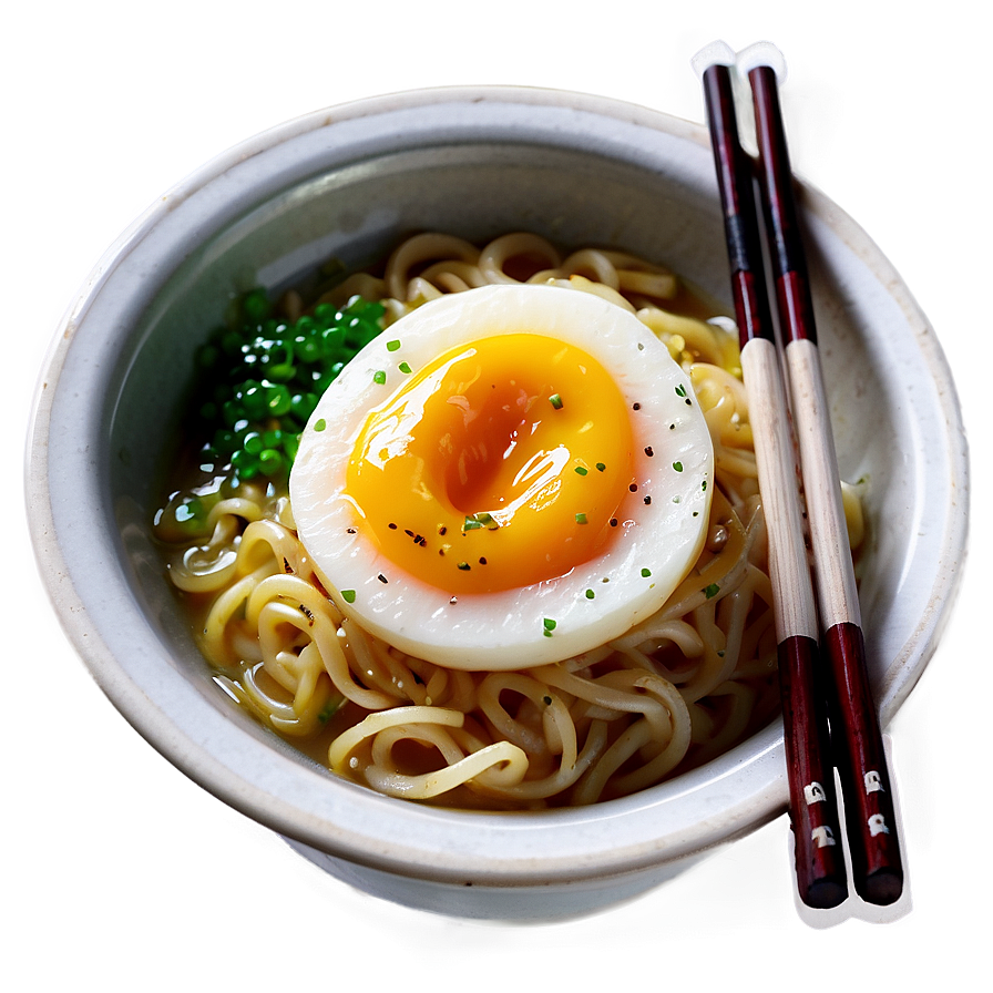 Ramen With Egg Topping Png 05242024 PNG Image