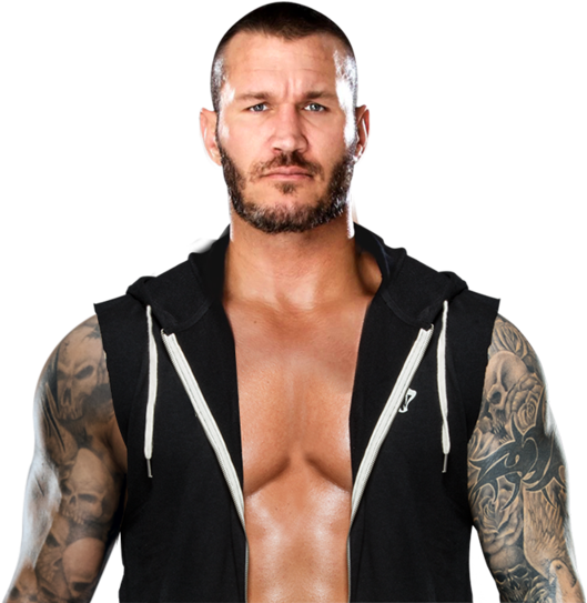 Randy Orton Intense Gaze PNG Image