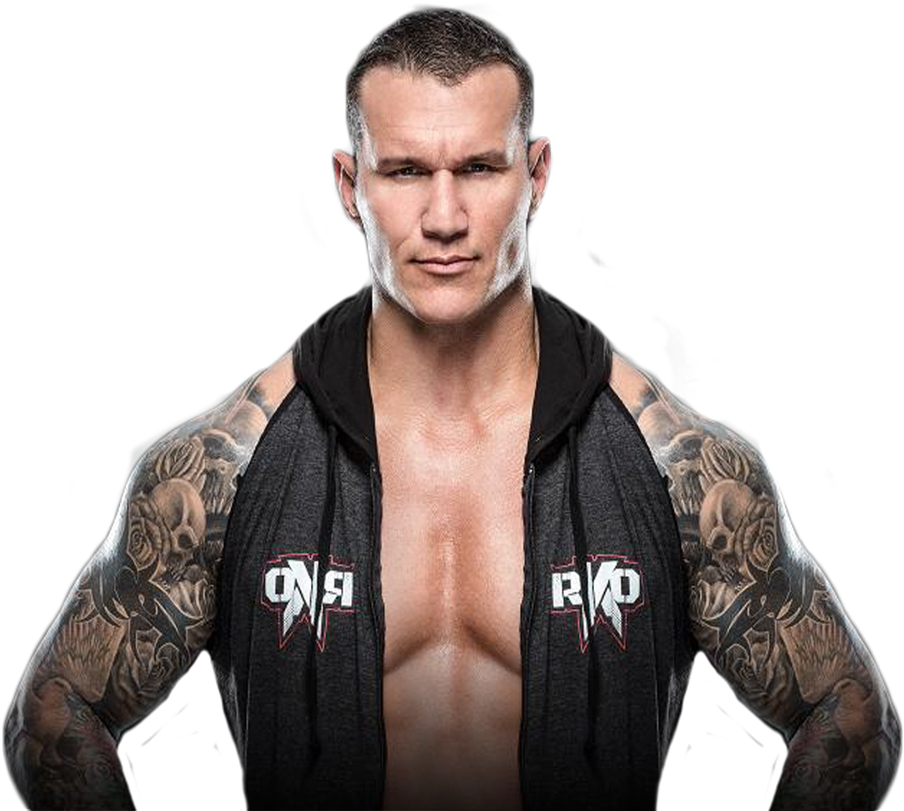 Randy Orton Wrestler Pose PNG Image