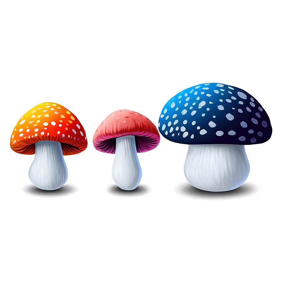 Rare Mushrooms Png 05242024 PNG Image