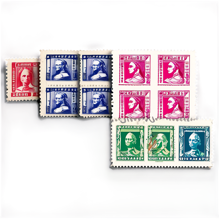 Rare Postage Stamp Icons Png Iuf PNG Image