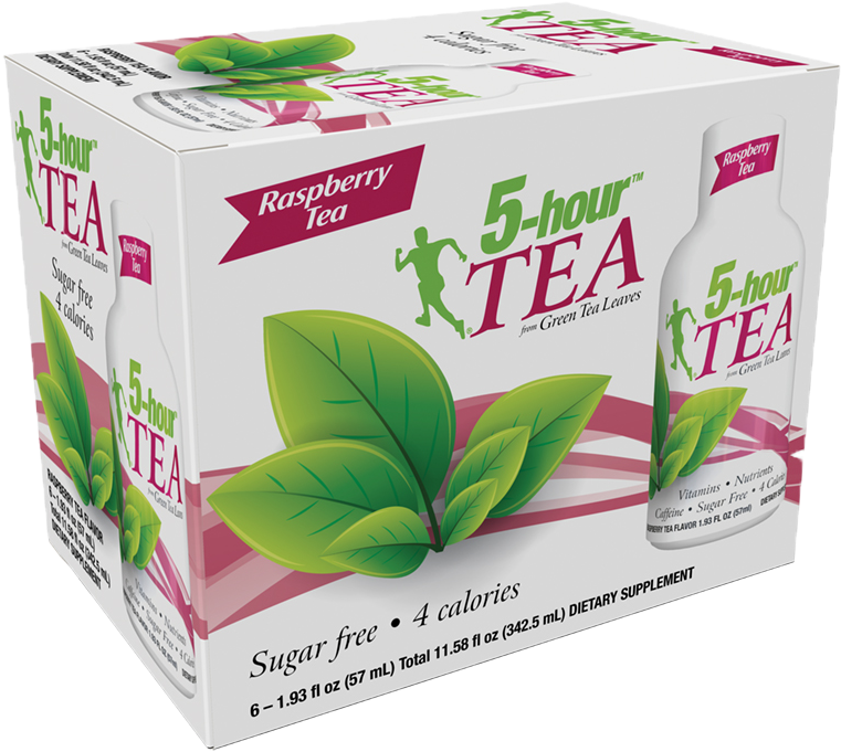 Raspberry Flavored5 Hour Tea Box PNG Image