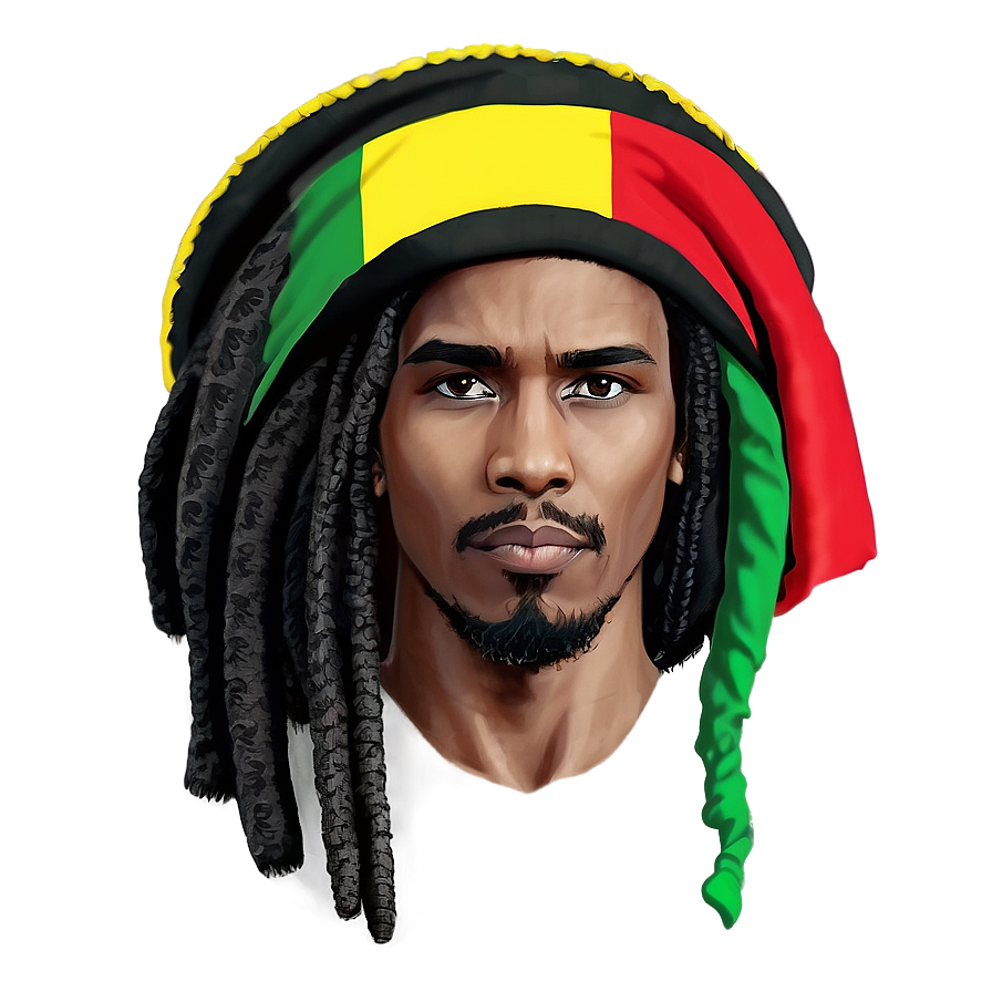 Rasta Hat Style Guide Png Vsl PNG Image