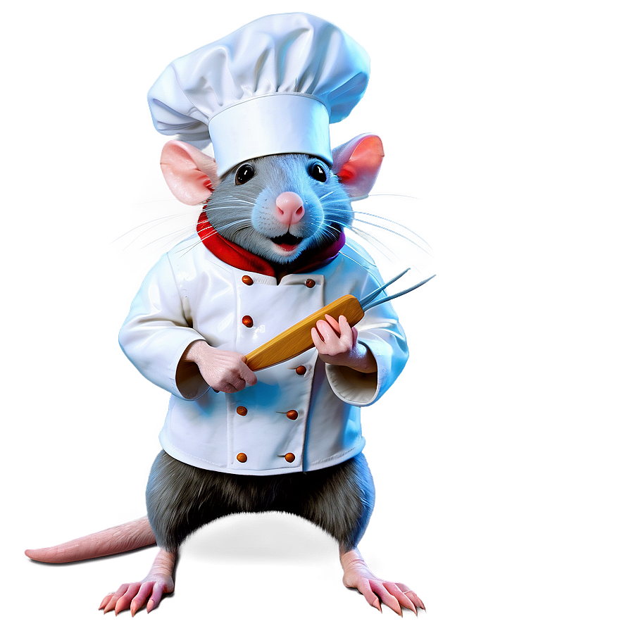 Rat Chef Cooking Png 55 PNG Image