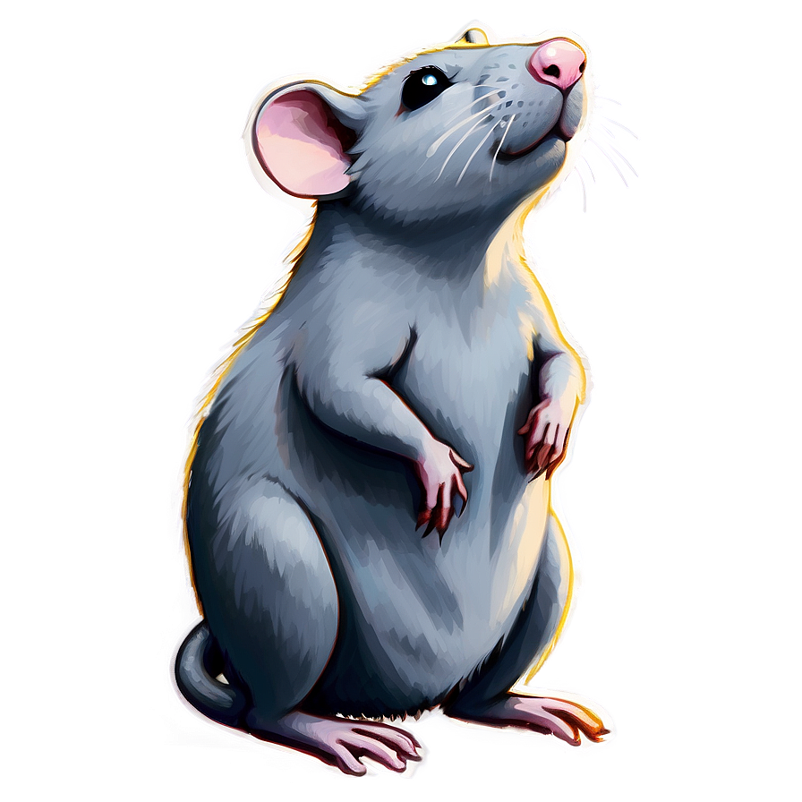 Rat Sketch Png Tch PNG Image