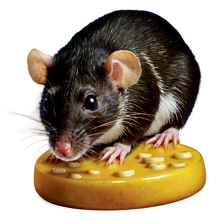 Rat With Cheese Png 94 PNG Image