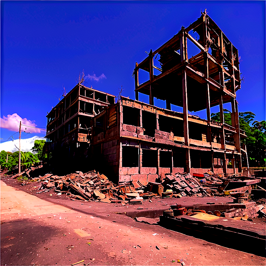 Ravaged Metropolitan Area Png 44 PNG Image