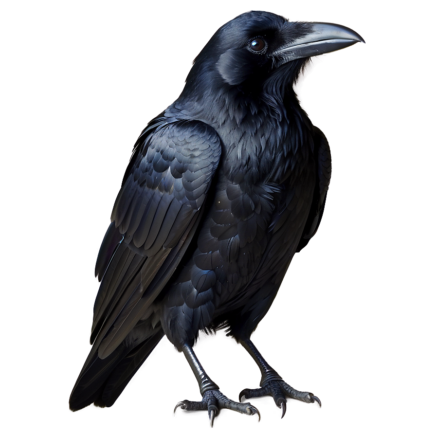 Raven Profile Portrait Png Bvq PNG Image