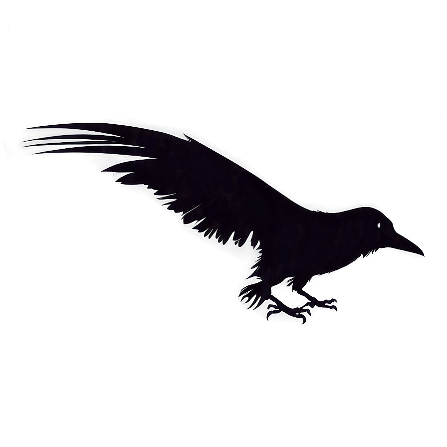 Raven Silhouette Png Ttm PNG Image