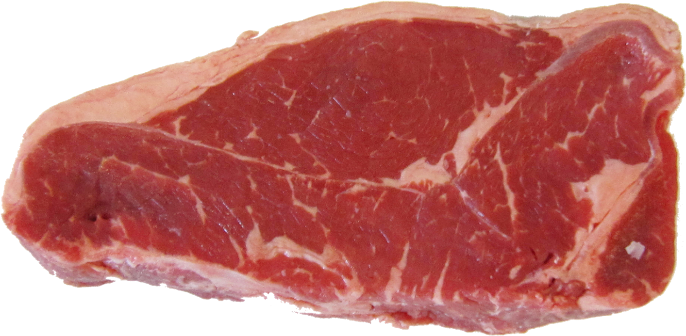 Raw Beef Steak Cut PNG Image