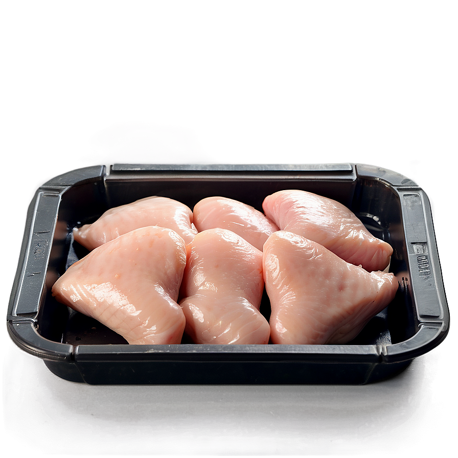 Raw Chicken In Tray Png Wve PNG Image