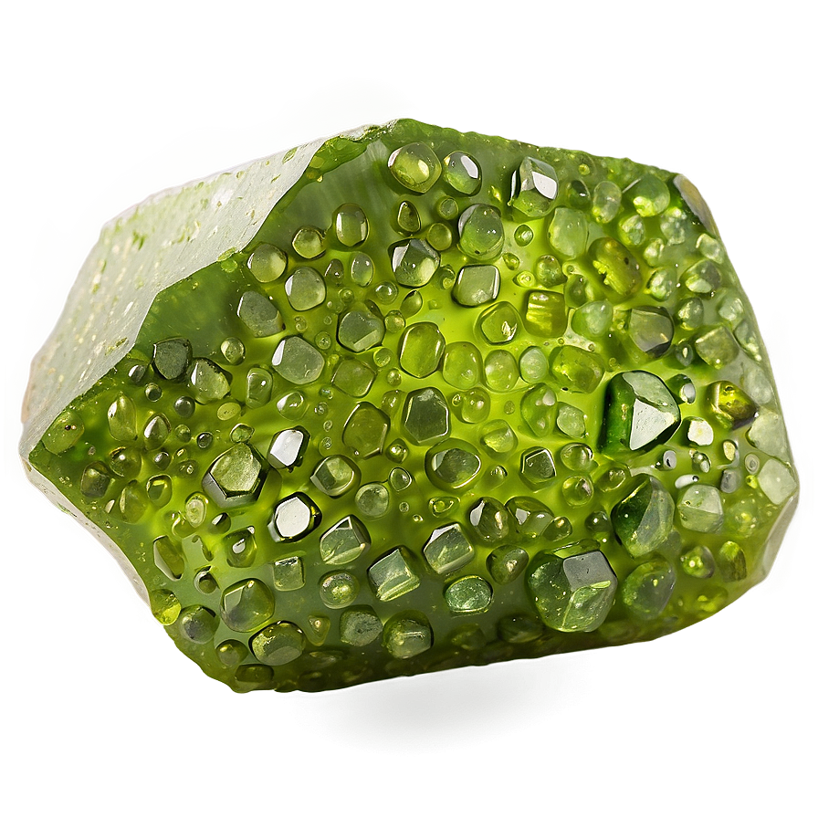 Raw Peridot Rock Png 23 PNG Image