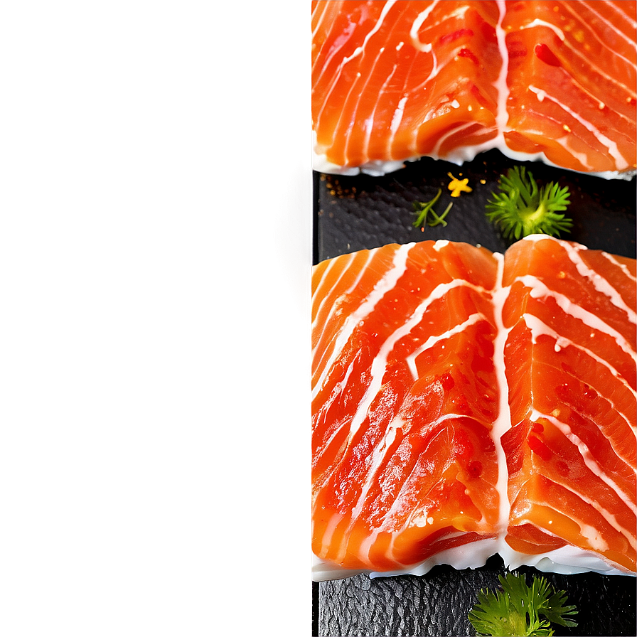 Raw Salmon Slice Png 27 PNG Image