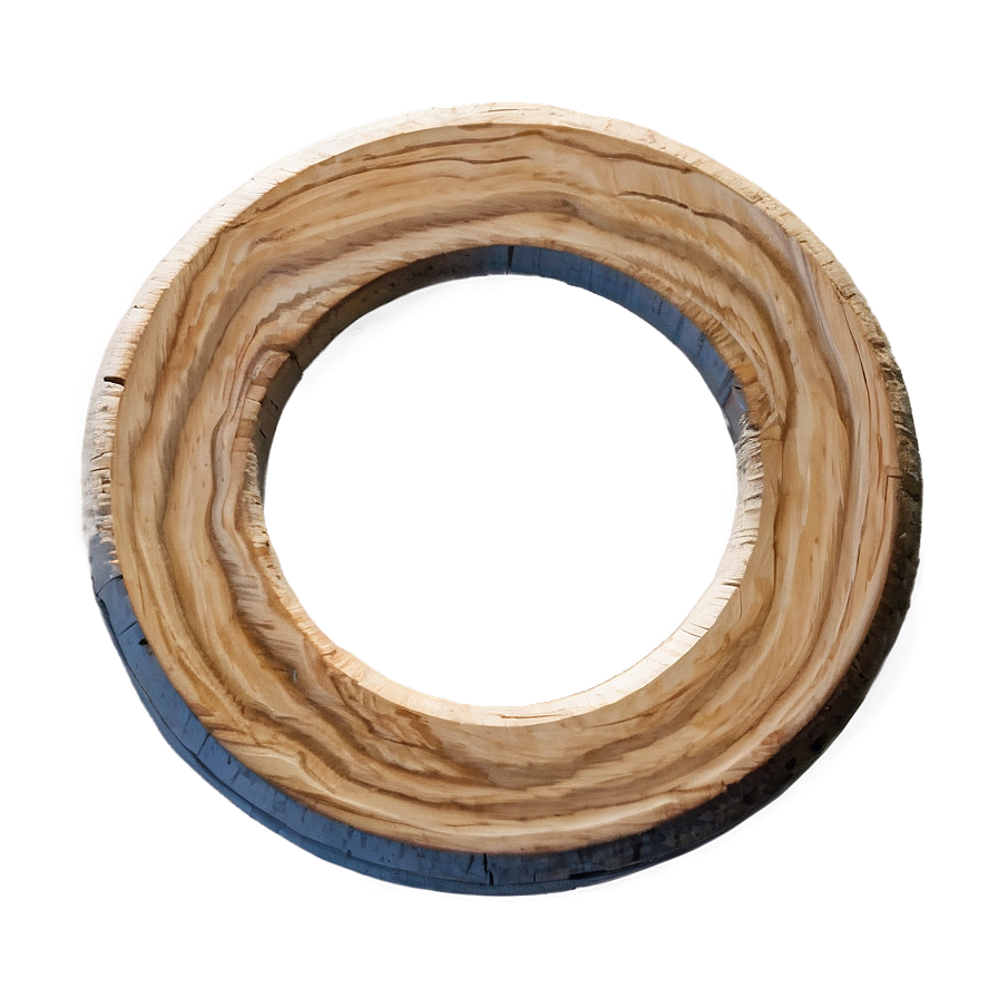 Raw Wood Circle Surface Png 06282024 PNG Image