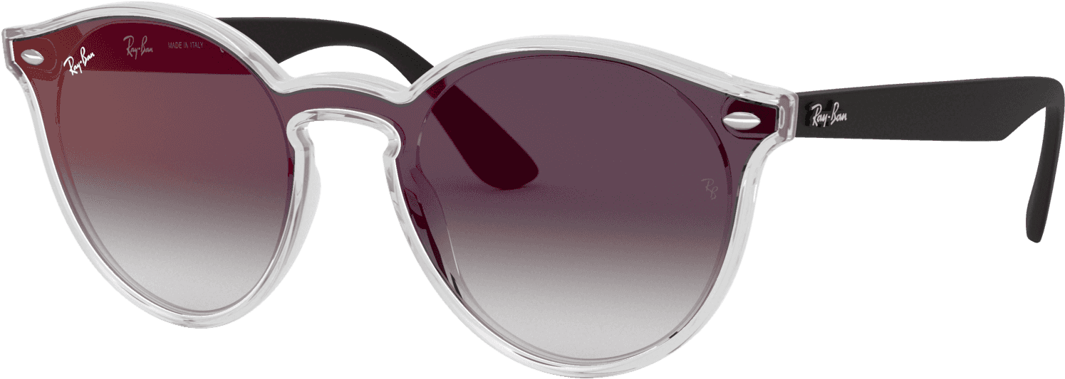 Ray Ban Gradient Sunglasses PNG Image