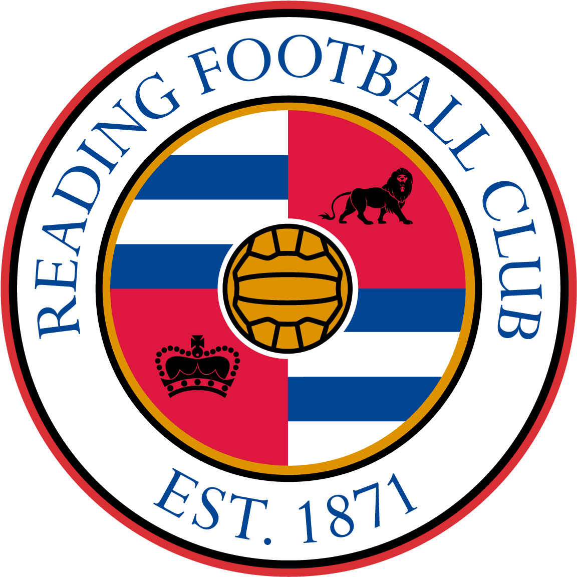 Reading Football Club Logo PNG Image