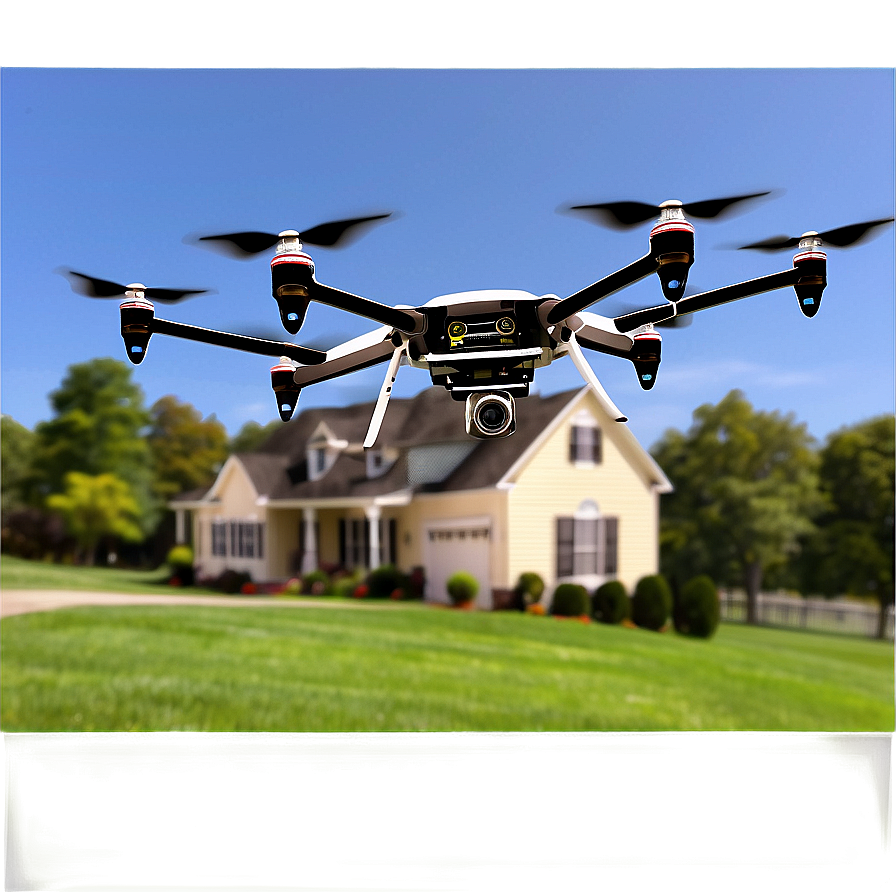 Real Estate Drone Png Hbf PNG Image