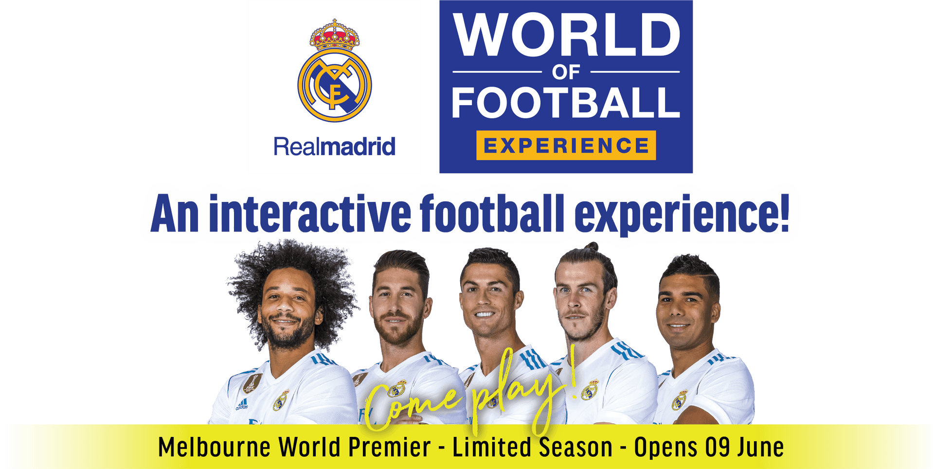 Real Madrid Worldof Football Experience Melbourne Premier PNG Image