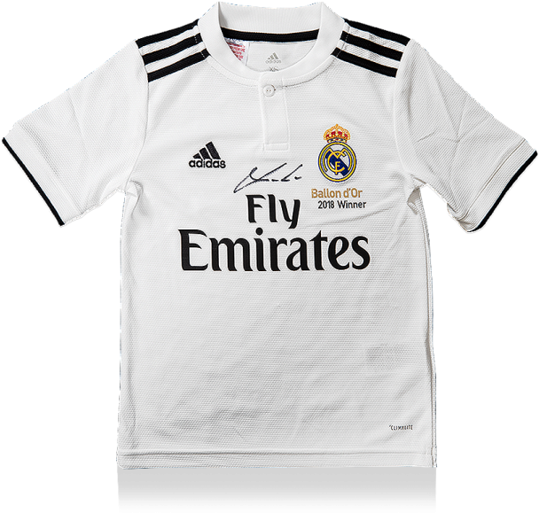 Real Madrid2018 Ballond Or Winner Jersey PNG Image