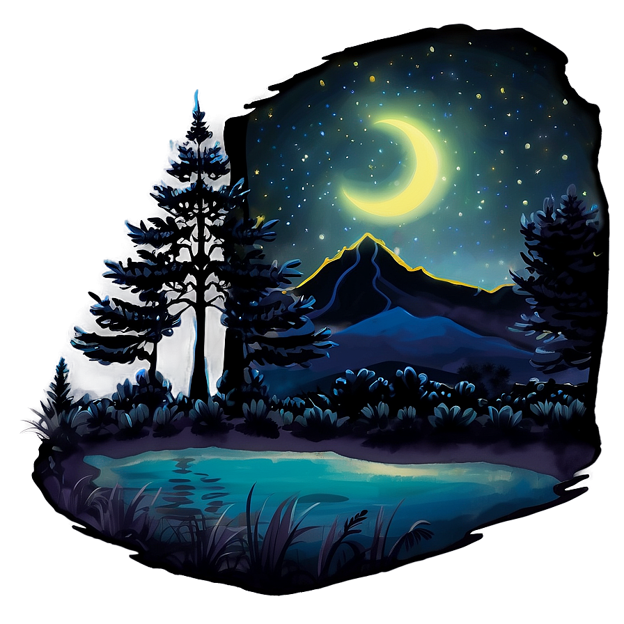 Real Mystical Nights Png Ybp40 PNG Image